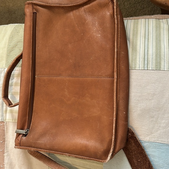 Leather Messenger Bag - Picture 10 of 10